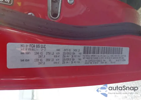 2017 Dodge Journey Crossroad Plus from USA, damaged, VIN 3C4PDCGG1HT608213